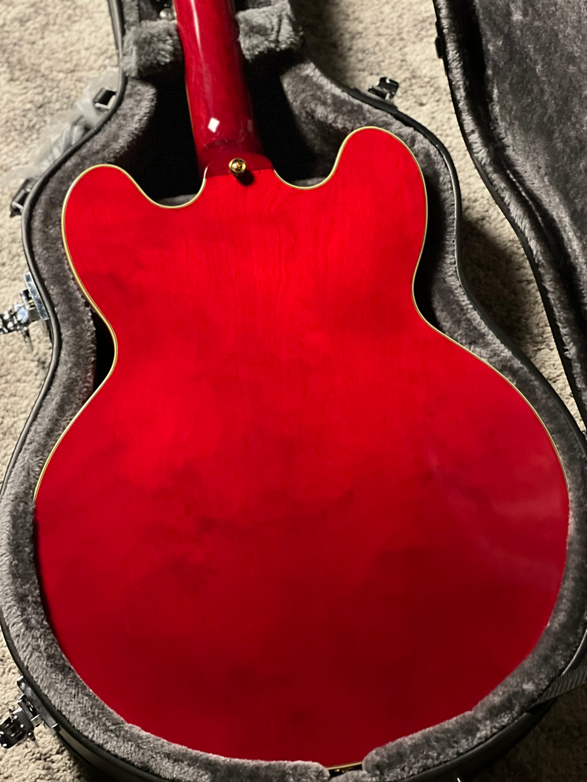 Epiphone Masterbilt Gem Archer Sheraton Electric Guitar in Cherry Red 26011512332