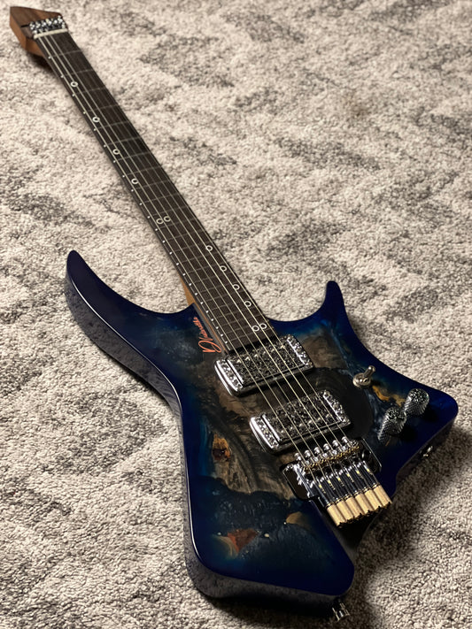 Dhatarattha Custom DHL in Lagoon Burl Top with RW FB Nafiri Special Run