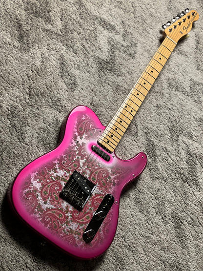 Fender MIJ Limited Telecaster with Maple FB in Pink Paisley JD25024865