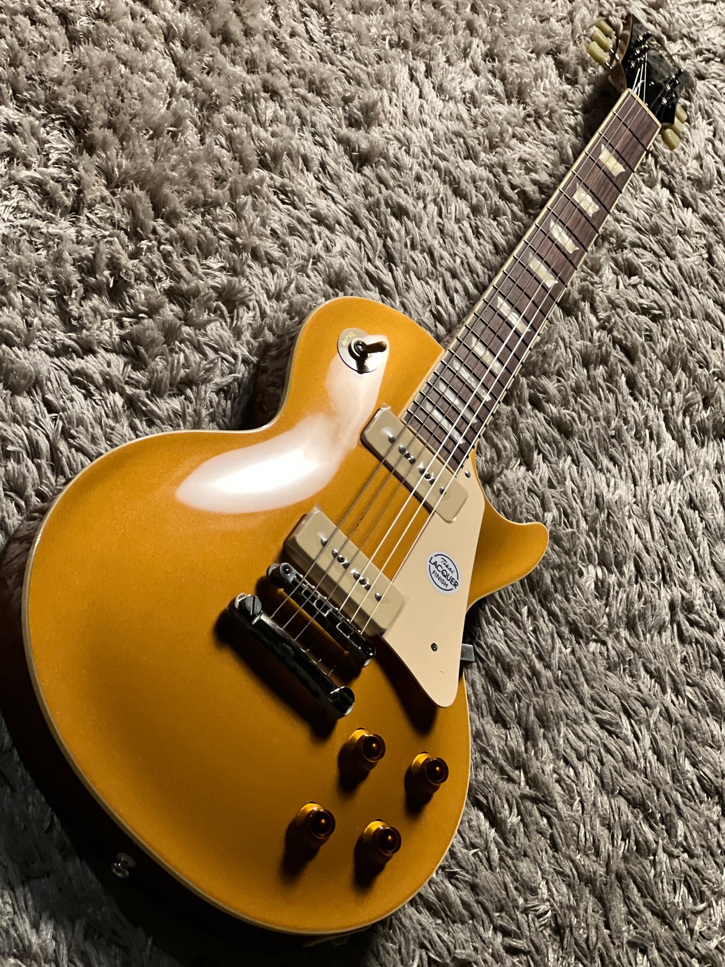 Tokai LS-198S GT Love Rock Japan Premium Series สีทอง Top