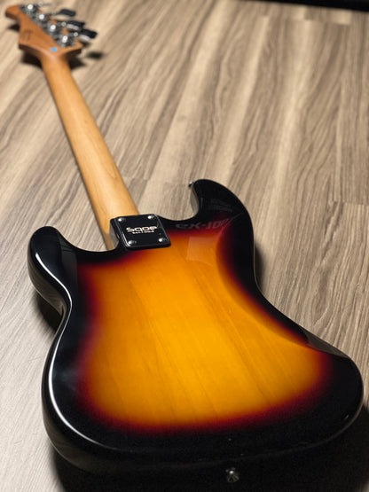 SQOE SPJ600 Roasted Maple Series in 3-Tone Sunburst