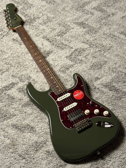Squier FSR Classic Vibe 60s Stratocaster HSS with Laurel FB in Olive Metallic