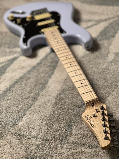 SLX Hawk Classic Essentials 22 HSS with Maple FB in Sonic Blue