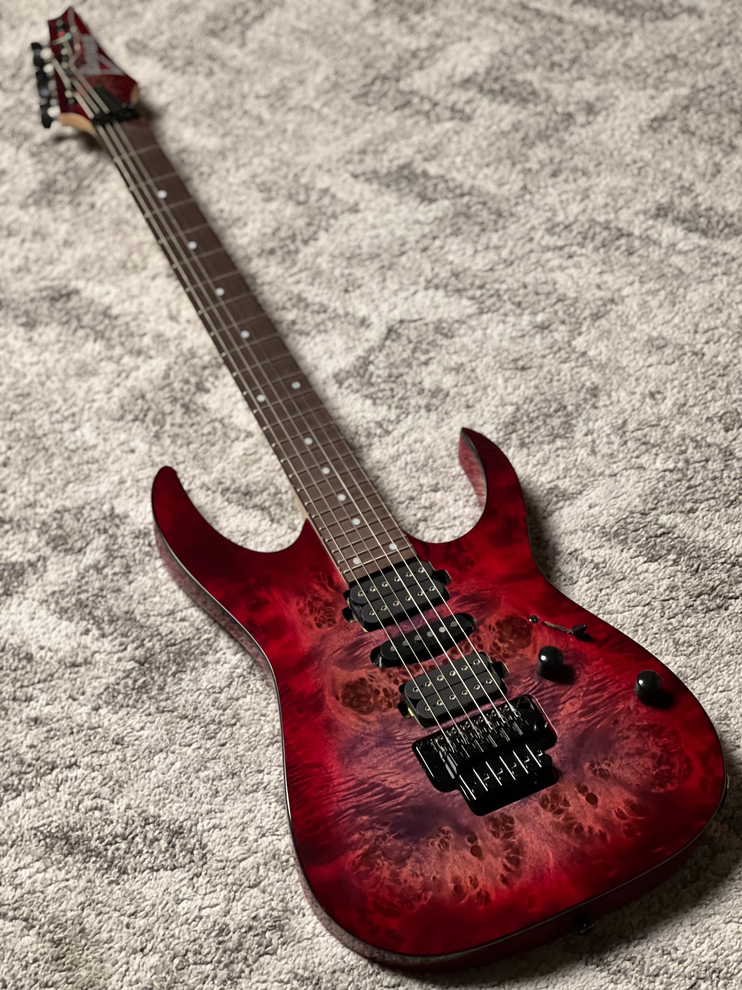 Ibanez RG470PB-REB in Red Eclipse Burst 260201470 (USED)
