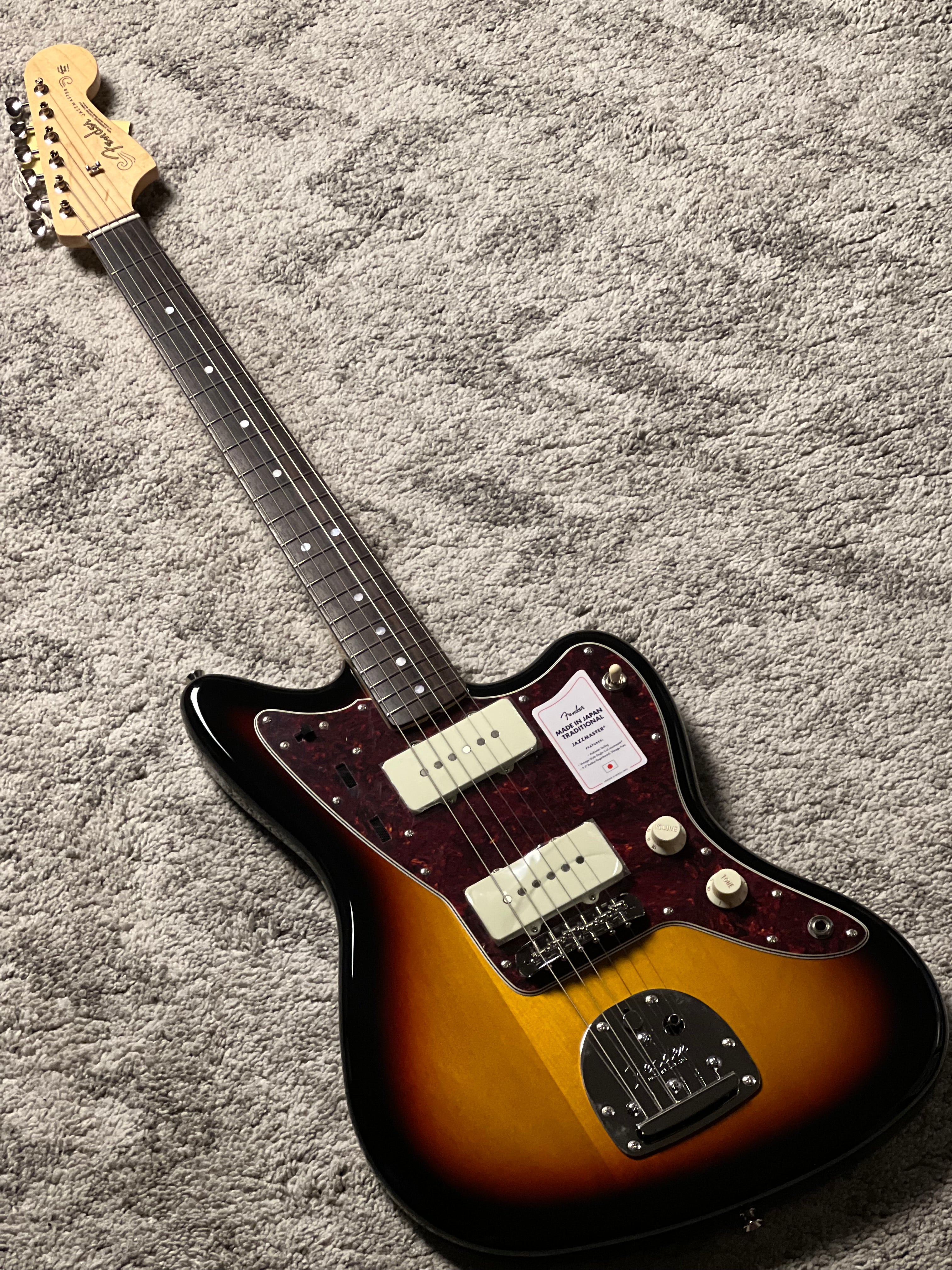 ギター Fender Japan Traditional 60s Jazzmaster Fender Japan Traditional 60s Jazzmaster with RW FB in 3-Color