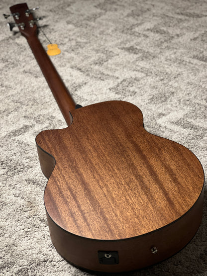 Cort SJB5F-NS Acoustic Bass in Natural Satin