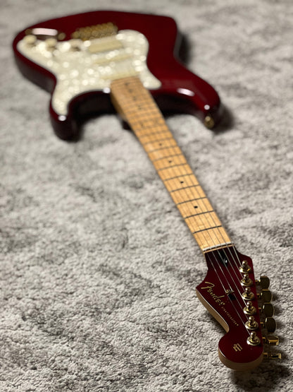 Fender Tash Sultana Stratocaster With Maple FB In Transparent Cherry MX20069998