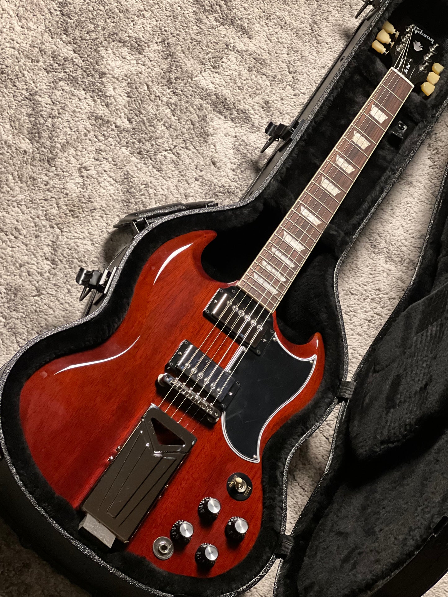 Gibson Jake Kiszka SG Standard w/Case in Faded Vintage Cherry 204860263