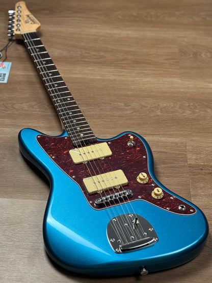 Soloking JM-1 Offset Special with Rosewood FB in Lake Placid Blue