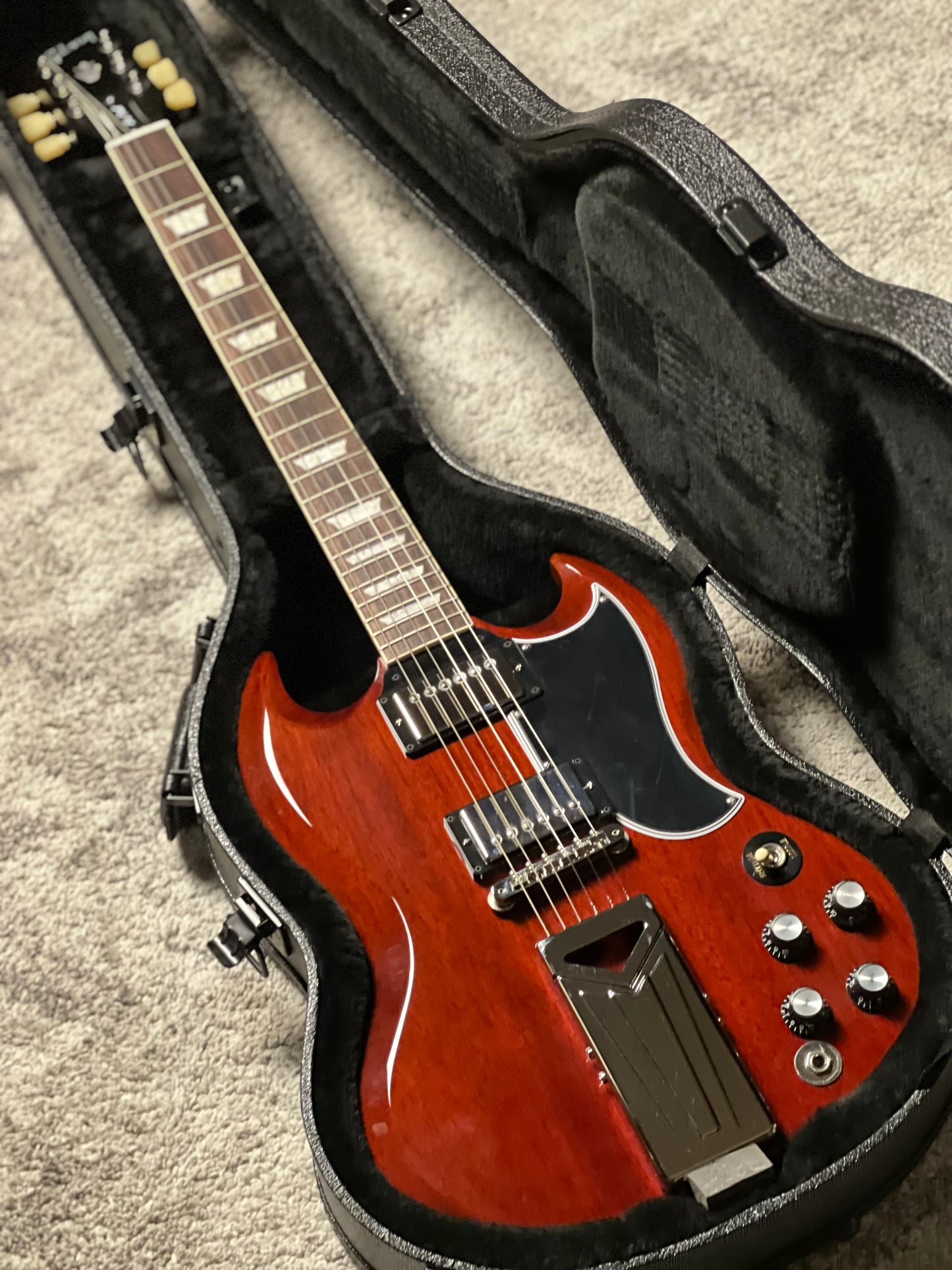 Gibson Jake Kiszka SG Standard w/Case in Faded Vintage Cherry 204860263