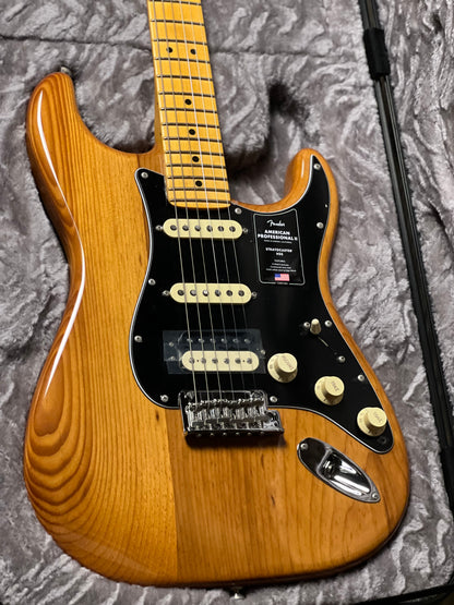 Fender American Professional II HSS Stratocaster with Maple FB in Roasted Pine US23077960