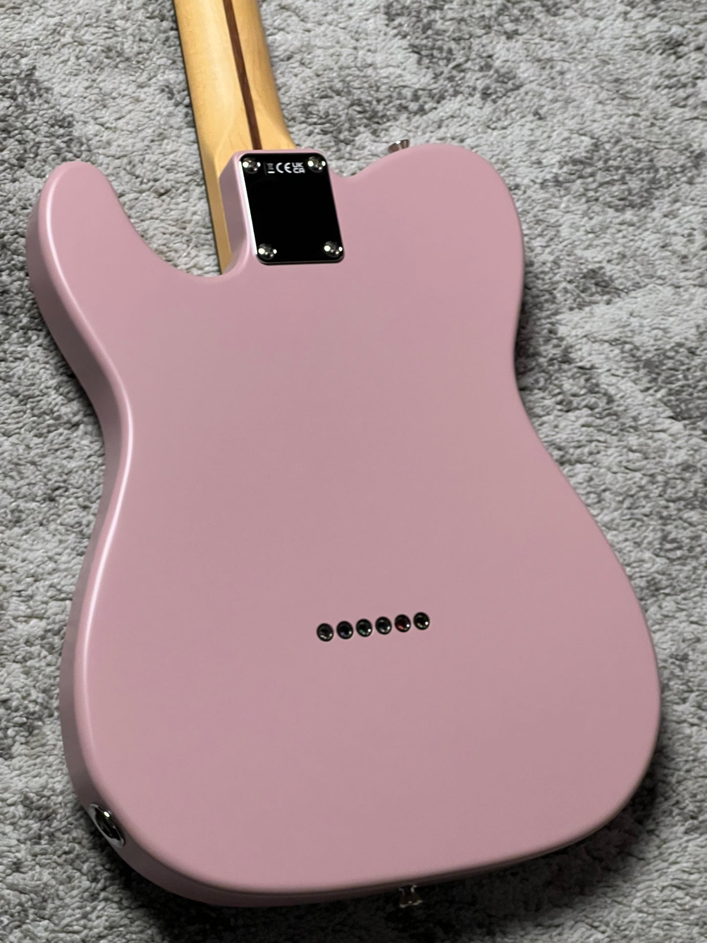 Fender MIJ Limited Kusumi Color Telecaster Thinline with RW FB In Kusumi Pink JD24017133
