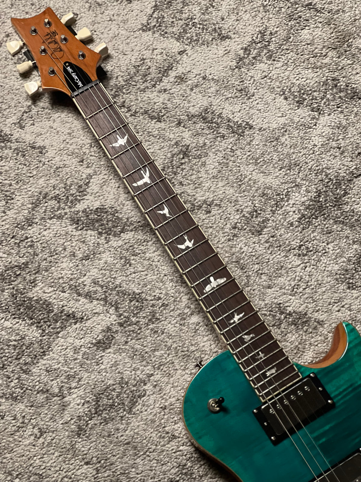 PRS SE McCarty 594 Singlecut in Turquoise
