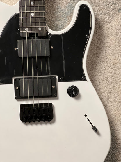 Soloking MT-1 Deluxe HH 24 in Satin White Matte Nafiri Special Run JESCAR