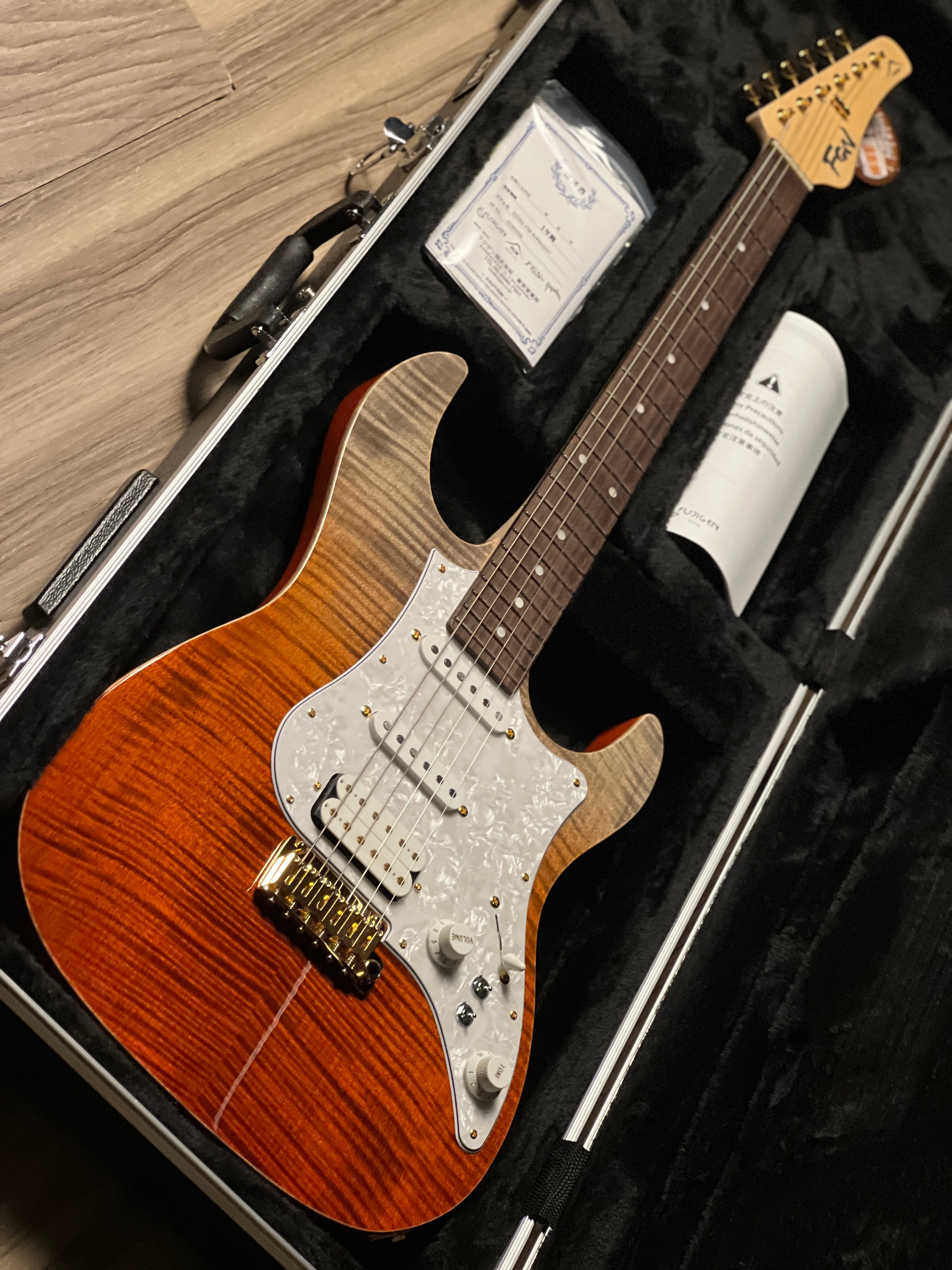 Fujigen FGN Expert EOS2-FM-R Odyssey in Ripe Kaki Gradation