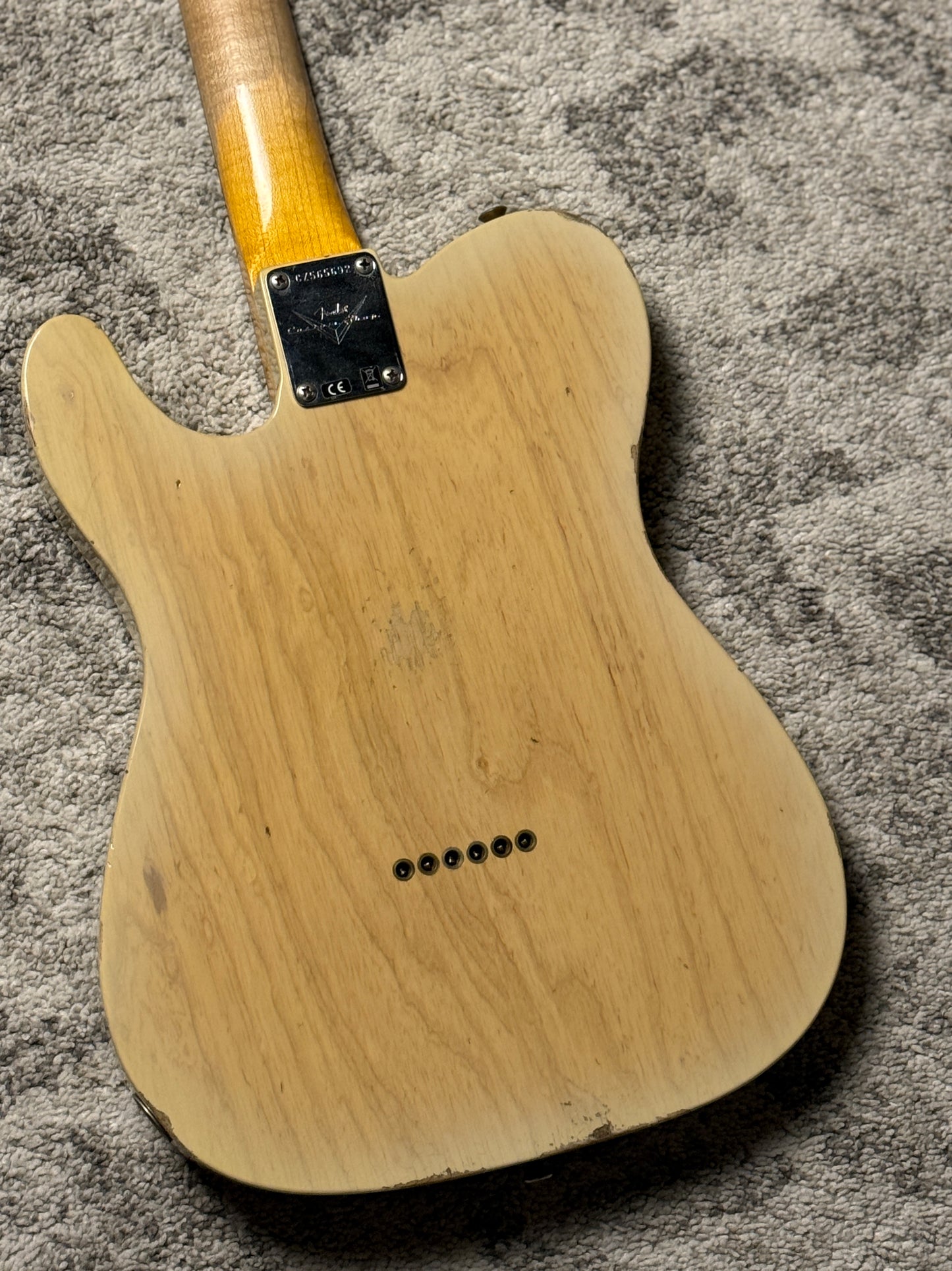 Fender Custom Shop '64 Telecaster Relic in Natural Blonde CZ565692 2022