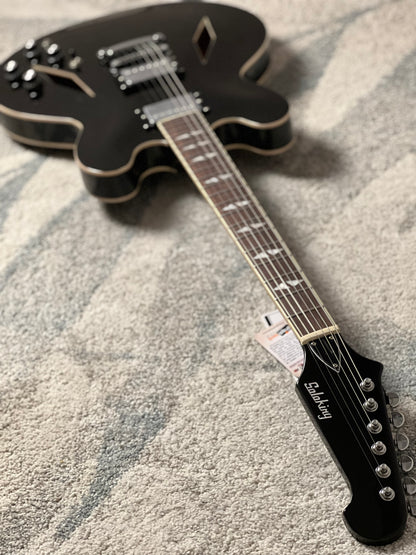 Soloking SDG-335 Dave Grohl Style Tribute in Ebony Black