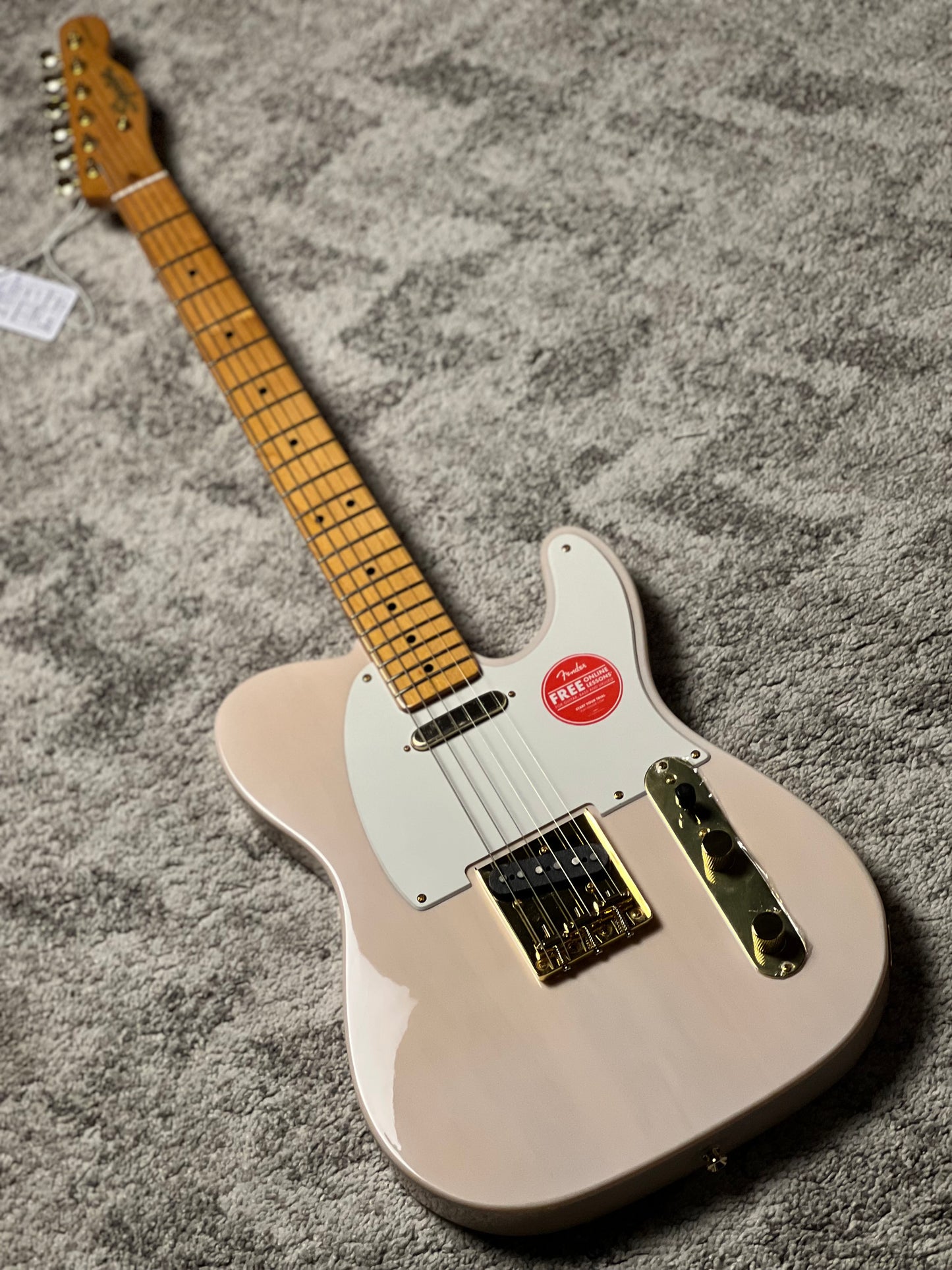 Squier FSR Classic Vibe 50s Telecaster with Maple FB in White Blonde