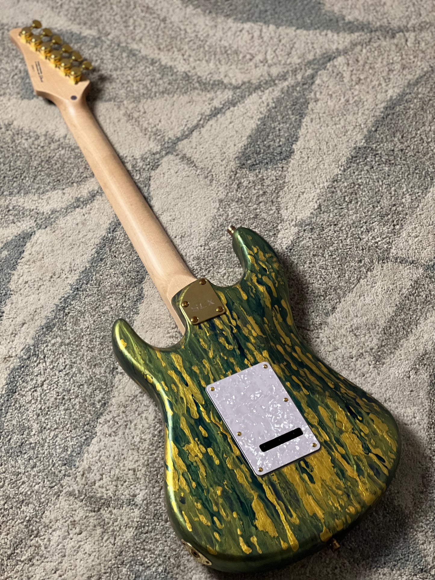 SLX X Dhatarattha Custom DST in Malibu Shmear with Maple FB