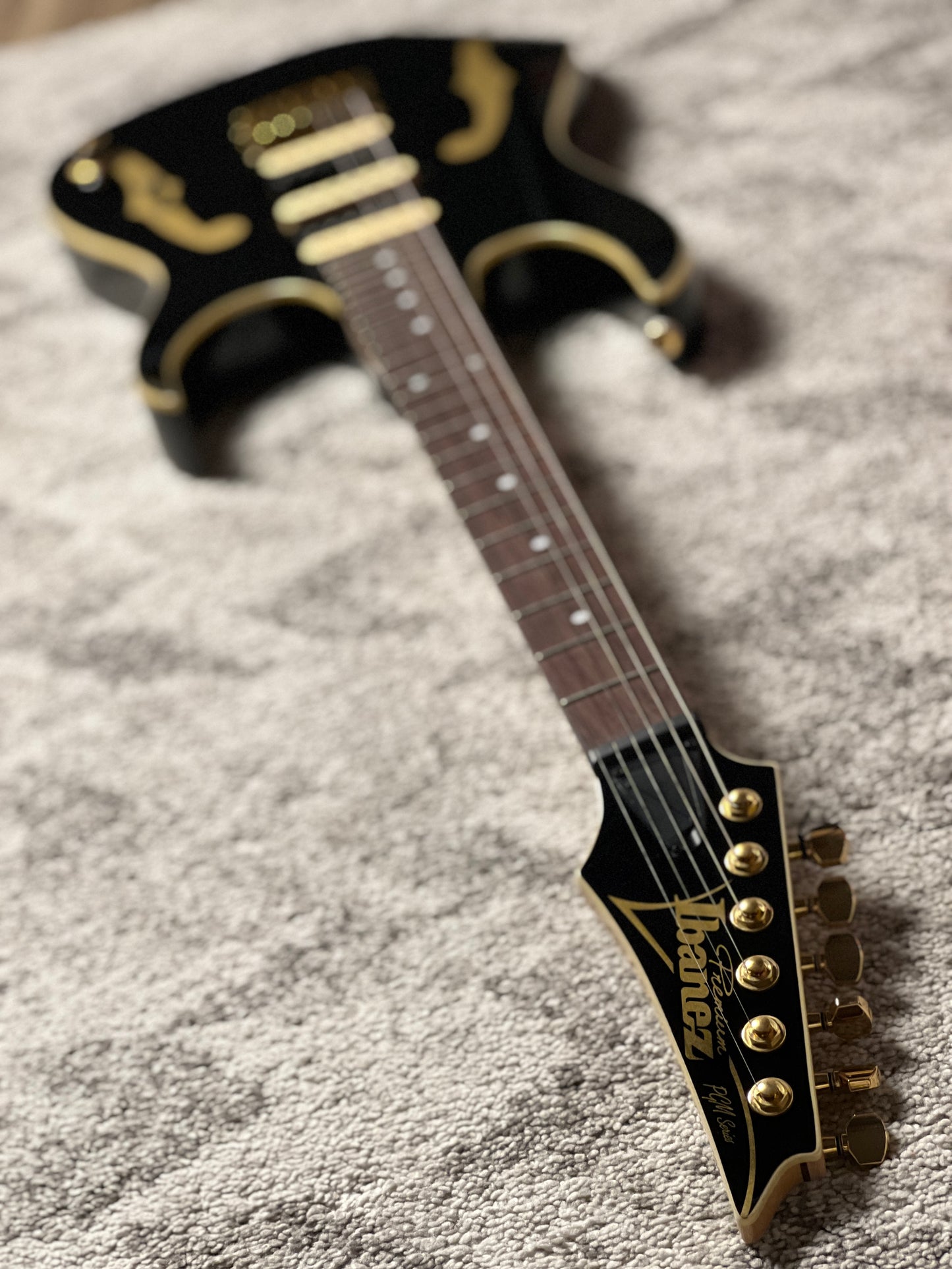 Ibanez PGM50 Paul Gilbert Signature Electric Guitar in Black 240310732