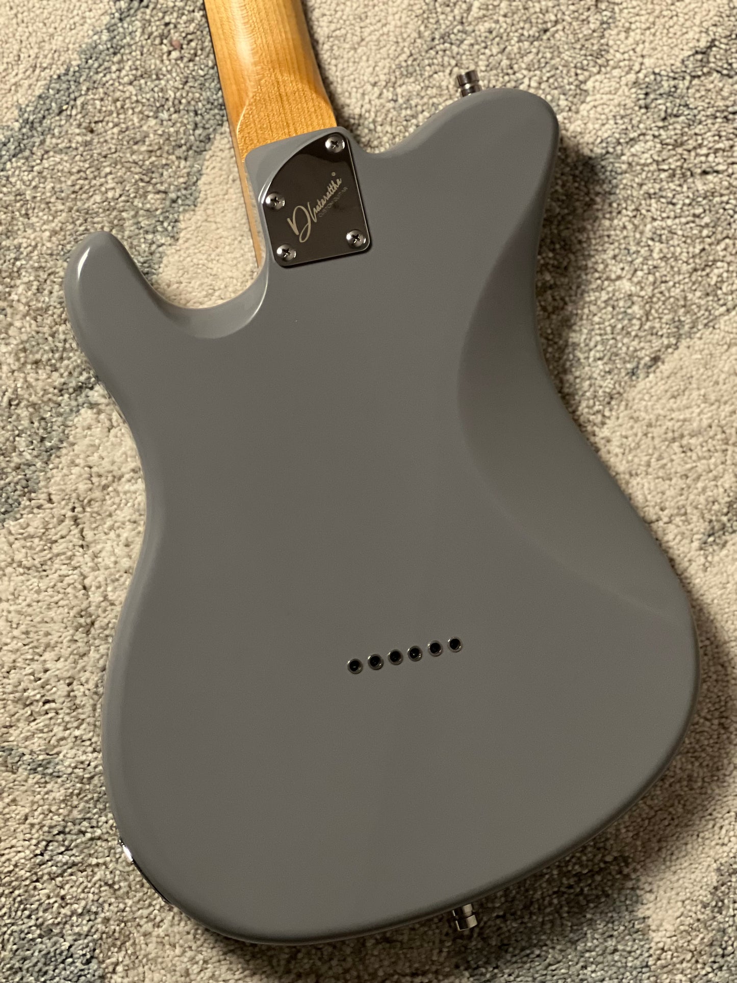 Dhatarattha Custom DTL Flame in Pacific Jeans Blue with Rosewood FB