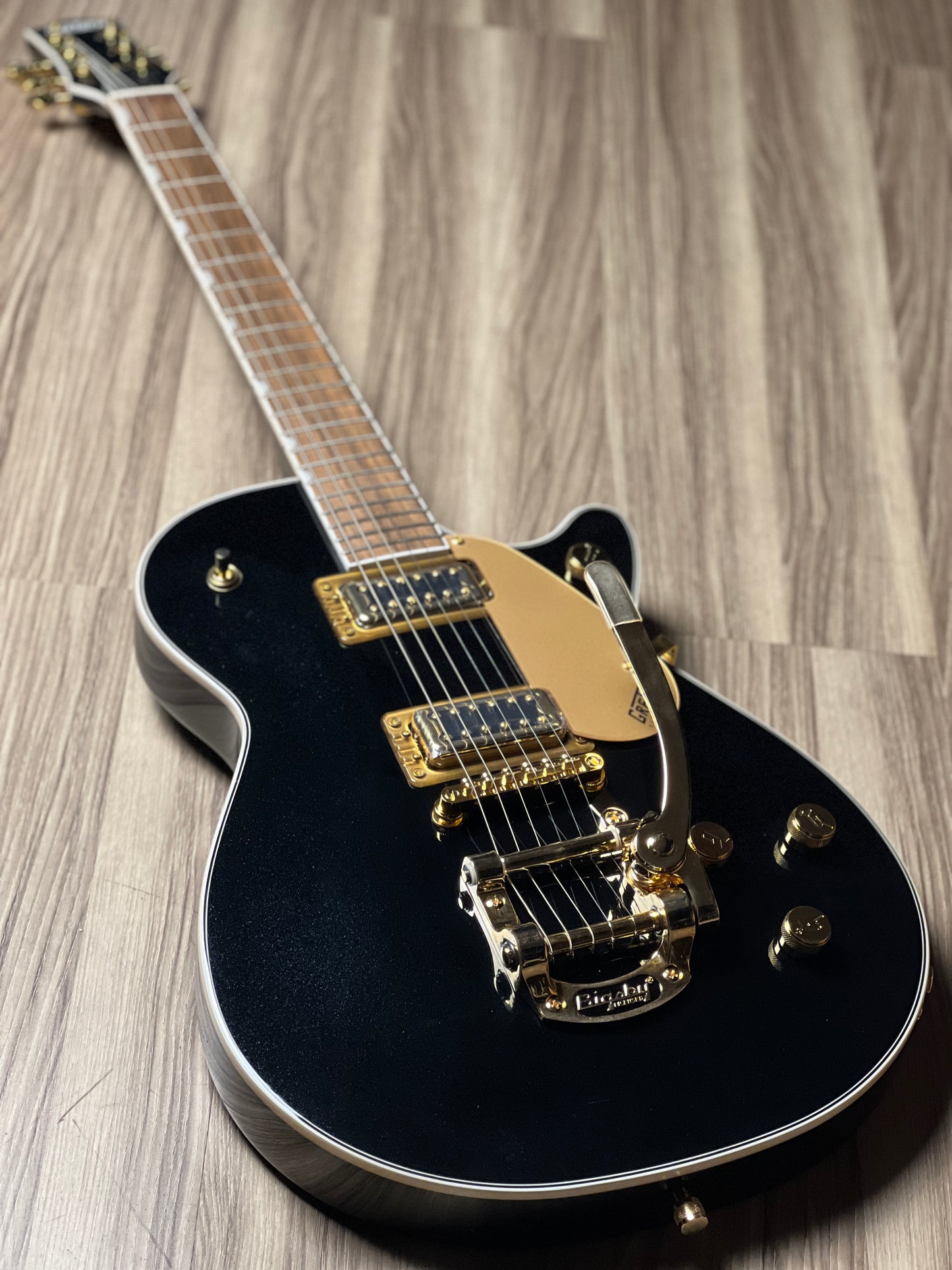 Gretsch FSR G5237TG Electromatic Jet FT Single-Cut Guitar In Black Pearl