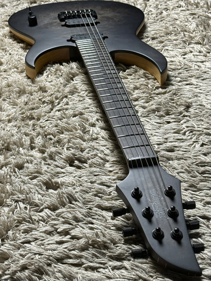 Schecter Keith Merrow KM-6 MK-III Artist in Trans Black Burst W23070050