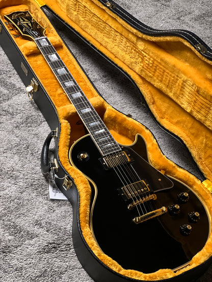 Gibson 1968 Les Paul Custom Reissue Gloss in Ebony w/Case 602878