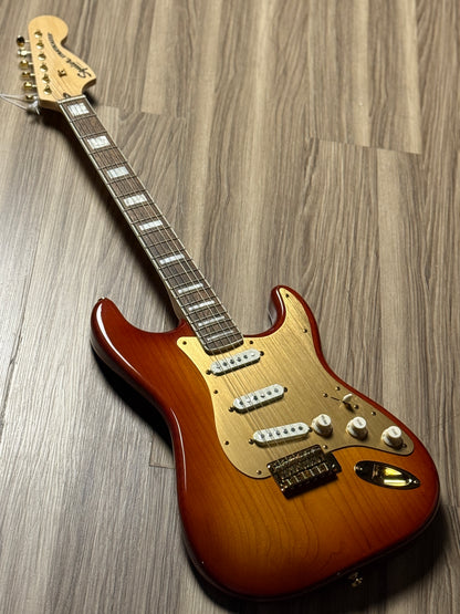 Squier 40th Anniversary Gold Edition Stratocaster in Sienna Sunburst (USED) ISSF22003676