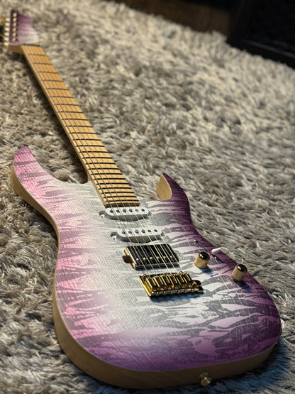 Saito S-624 SSH with Hard Maple and Gold Hardware in Kunzite 253030