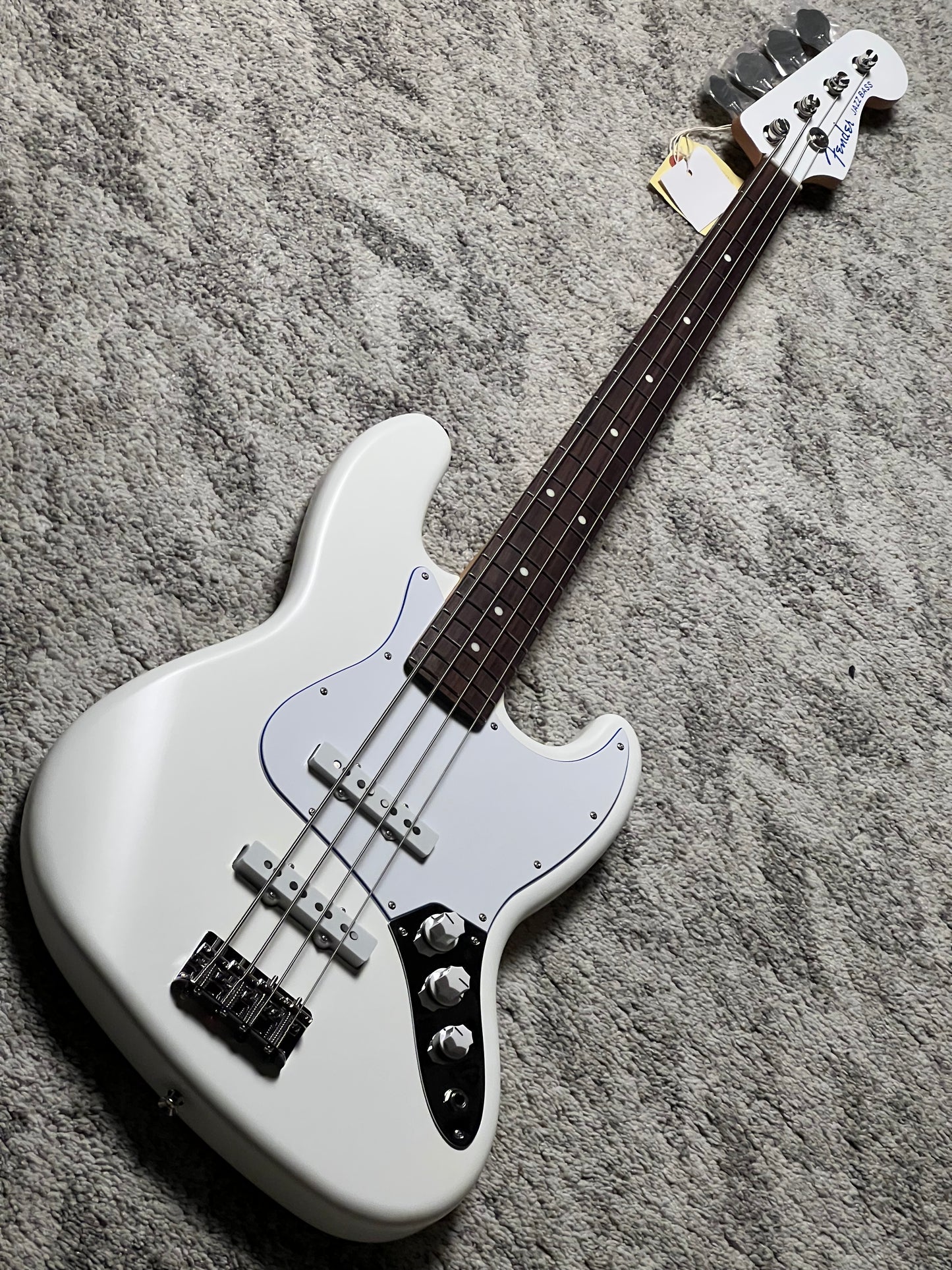Fender MIJ Limited Jazz Bass with RW FB in Blanc JD25024982