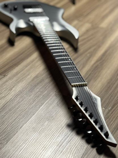 SQOE SEIB7S 7 String in Satin Neon Silver