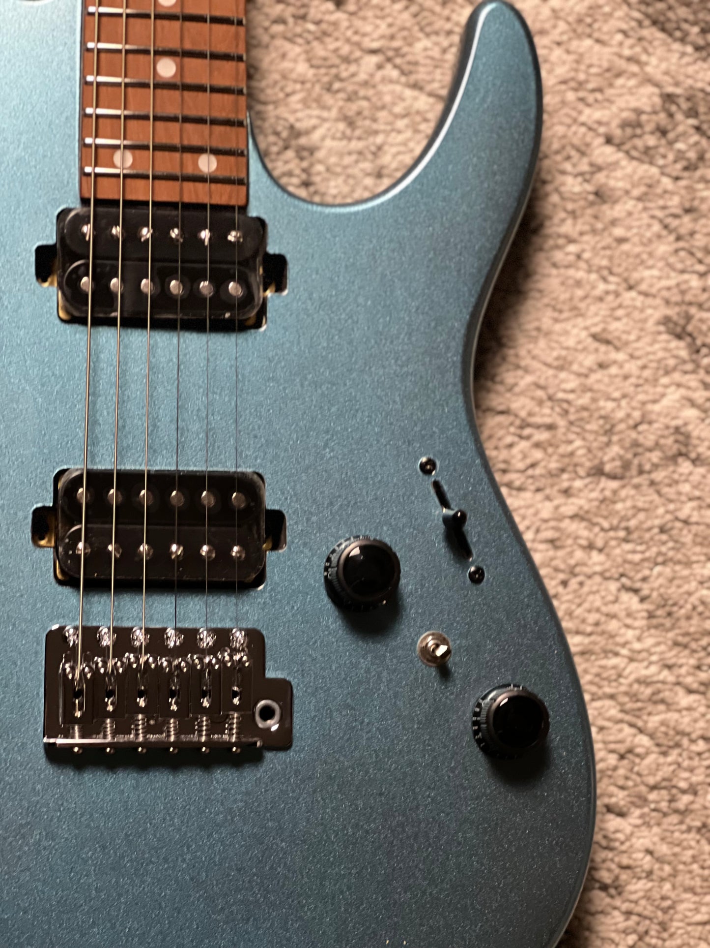 Ibanez AZ24S2-MLB in Metallic Light Blue
