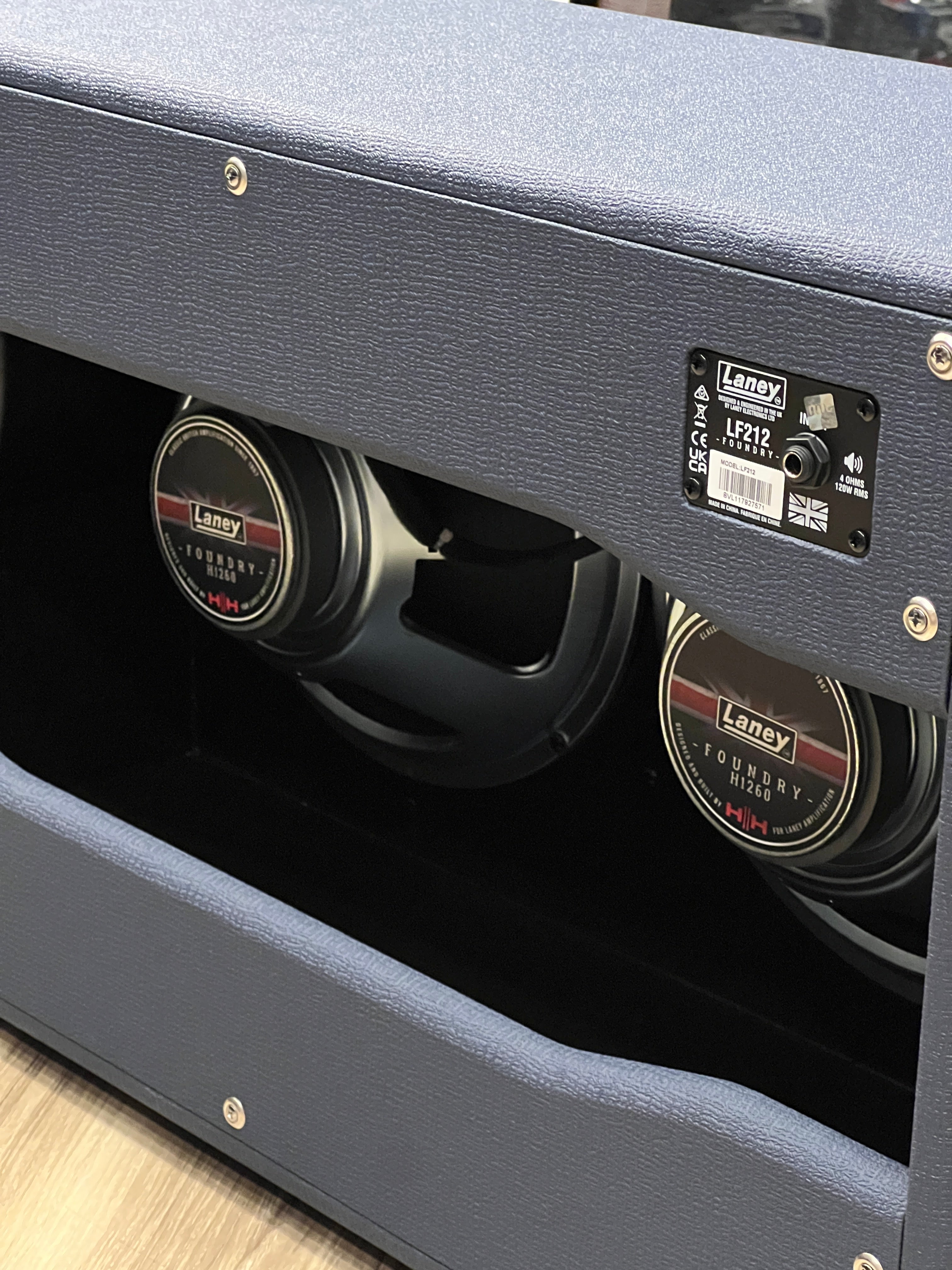Laney Lionheart Foundry Series LF212 2x12 Amp Cabinet