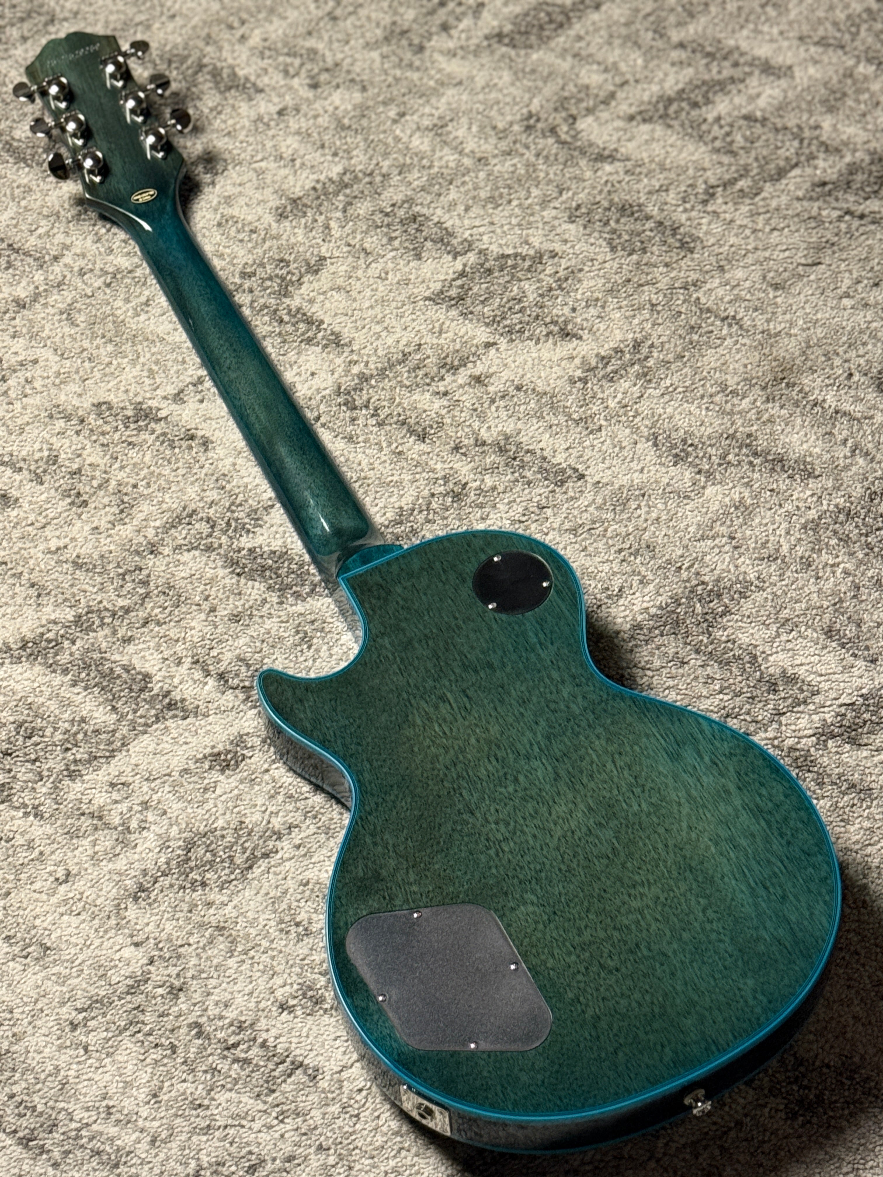 Epiphone Les Paul Custom Widow in Indigo Burst – nafiriguitar.com