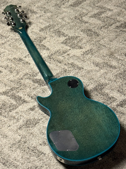 Epiphone Les Paul Custom Widow in Indigo Burst