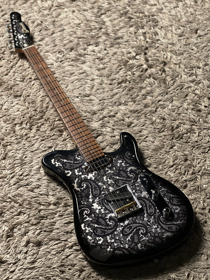 Dhatarattha Performance DTL in Black Paisley with Rosewood FB