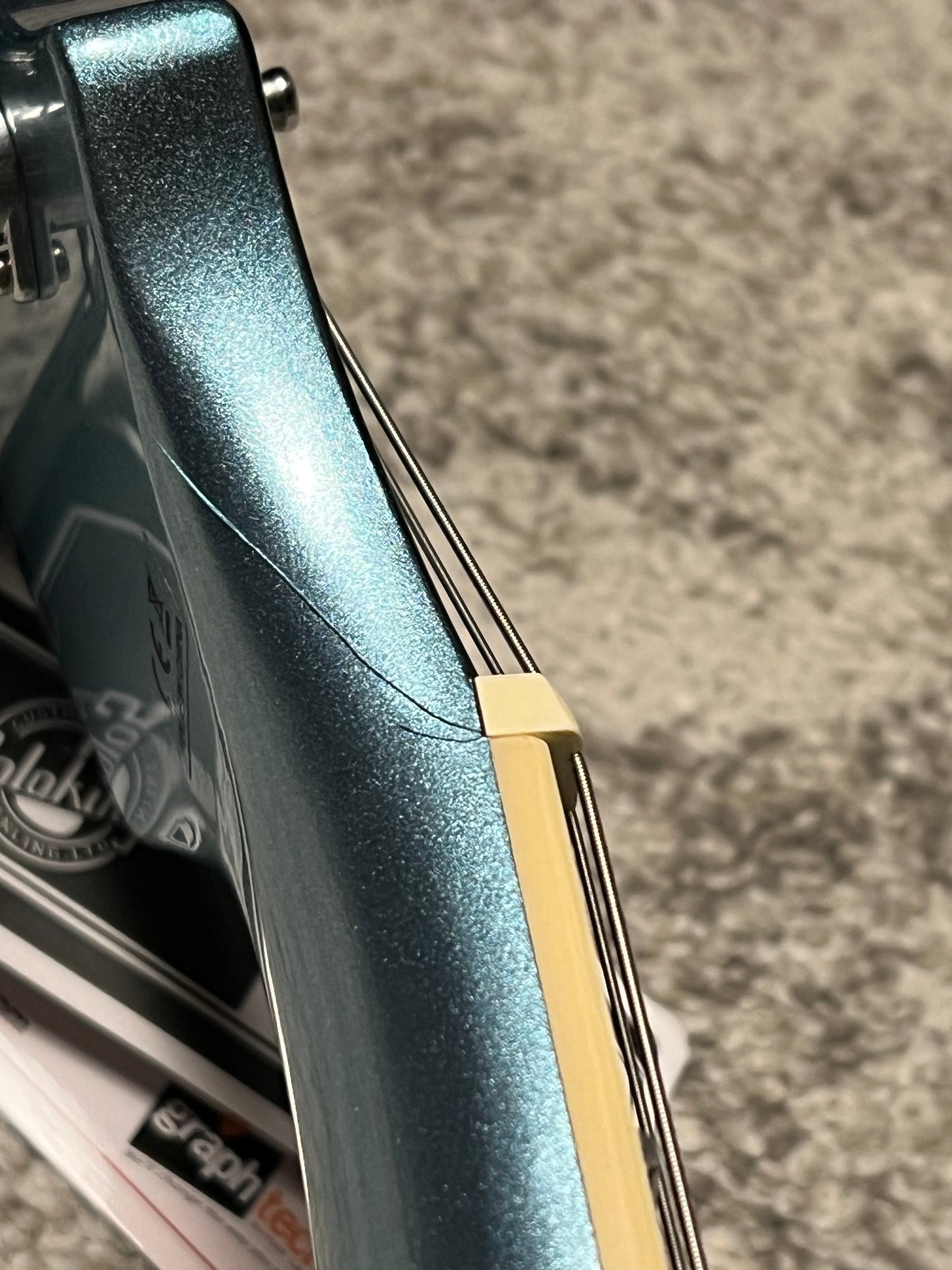 Soloking SDG-335 Dave Grohl Style Tribute in Pelham Blue (B STOCK)