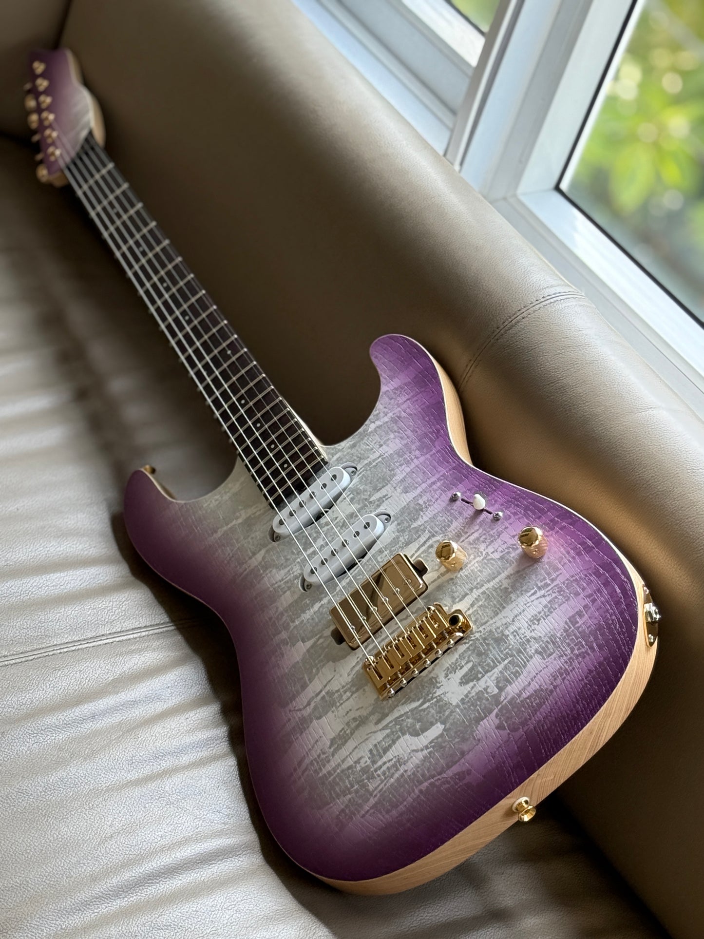 Saito S-622 SSH with Rosewood and Gold Hardware in Kunzite 253031