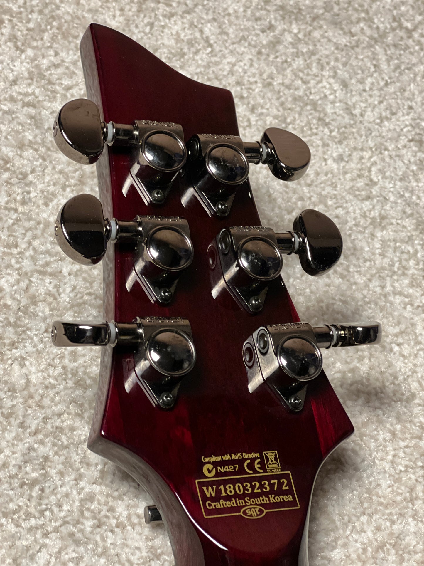 Schecter Hellraiser C-1 FR S Passive with Sustainiac - Black Cherry W18032372