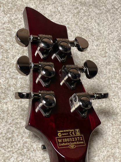 Schecter Hellraiser C-1 FR S Passive with Sustainiac - Black Cherry W18032372