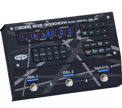 Boss SDE-3000EVH Dual Digital Delay Pedal