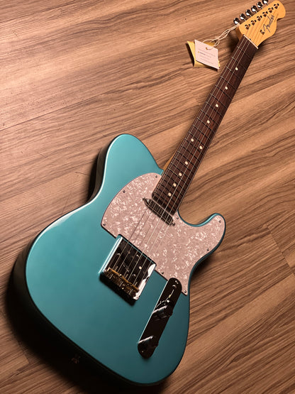 Fender FSR MIJ Hybrid II Telecaster with RW FB in Teal Green Metallic JD24013974