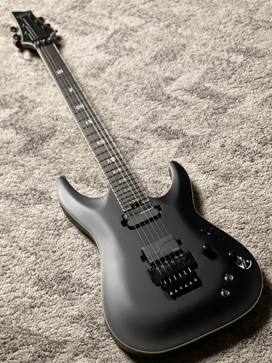 Schecter C-1 FR S SLS Elite Evil Twin - Satin Black