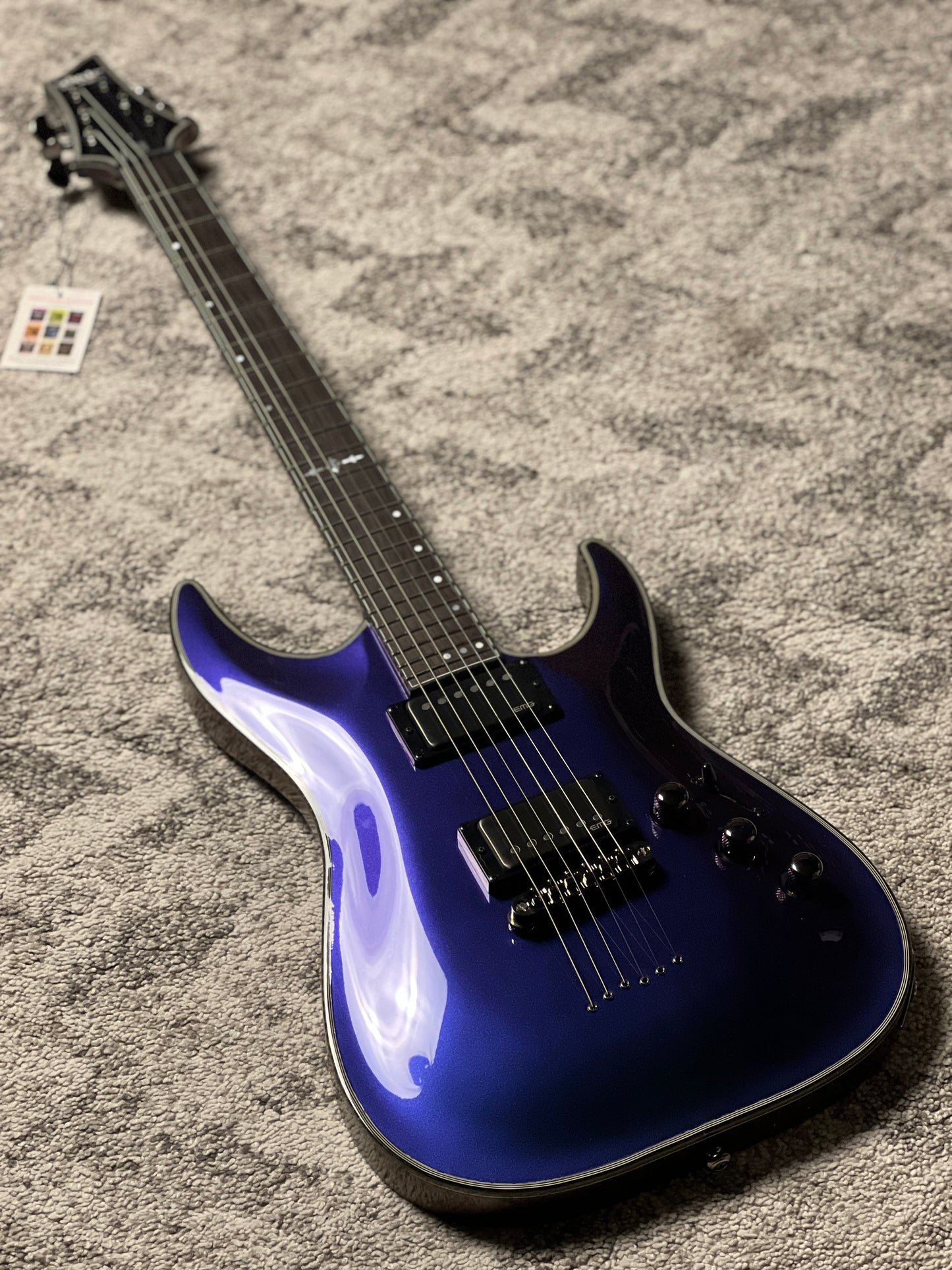 Schecter Hellraiser Hybrid C-1 UV in Ultra Violet W2370117