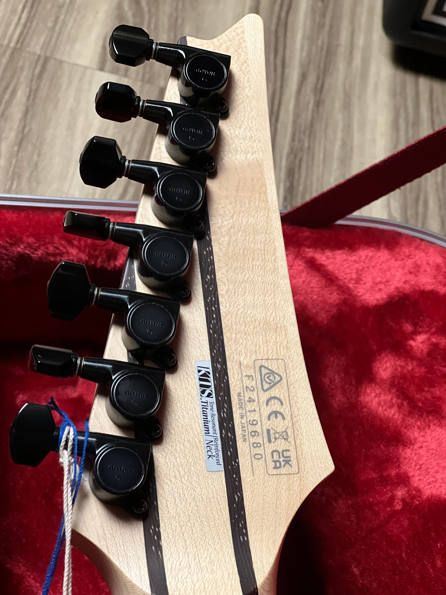 Ibanez Prestige RGDR4527ET-NTF w/Case Natural F2419680