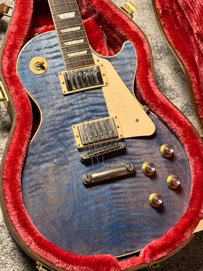 Gibson Les Paul Standard 50s Figured Top in Ocean Blue w/Case 229930097