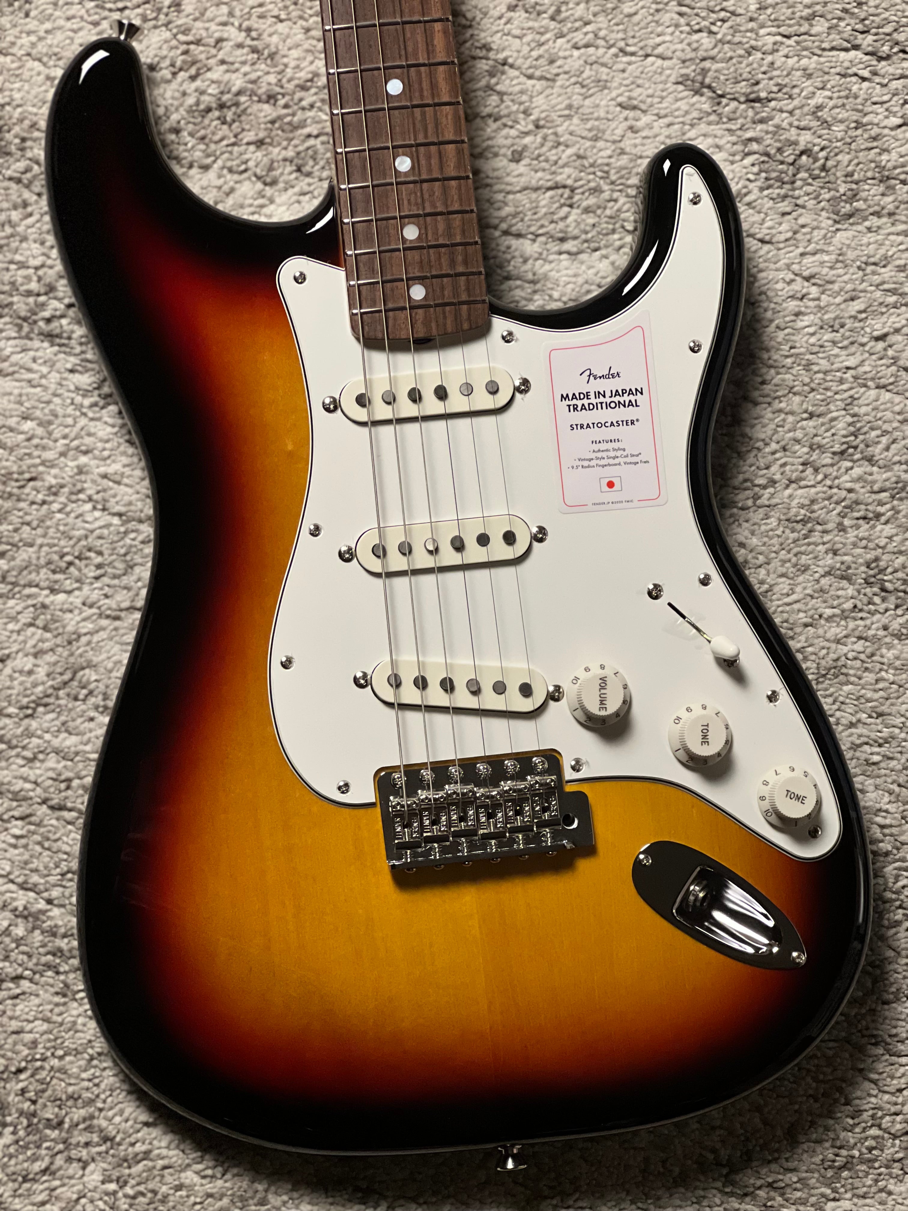 Fender Japan Traditional II Late 60s Stratocaster with Rosewood FB