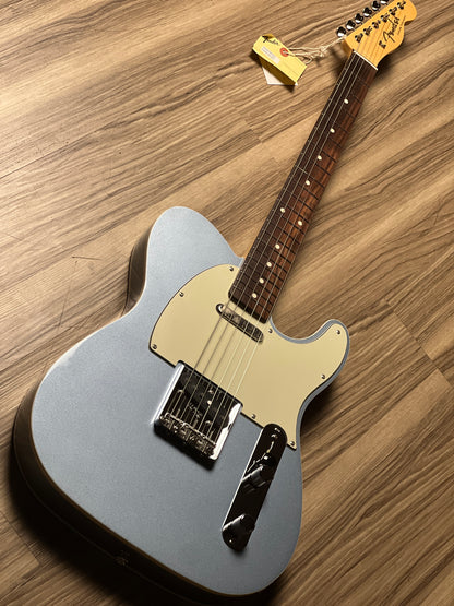 Fender FSR MIJ Traditional 60s Telecaster Custom with RW FB in Ice Blue Metallic JD24014474