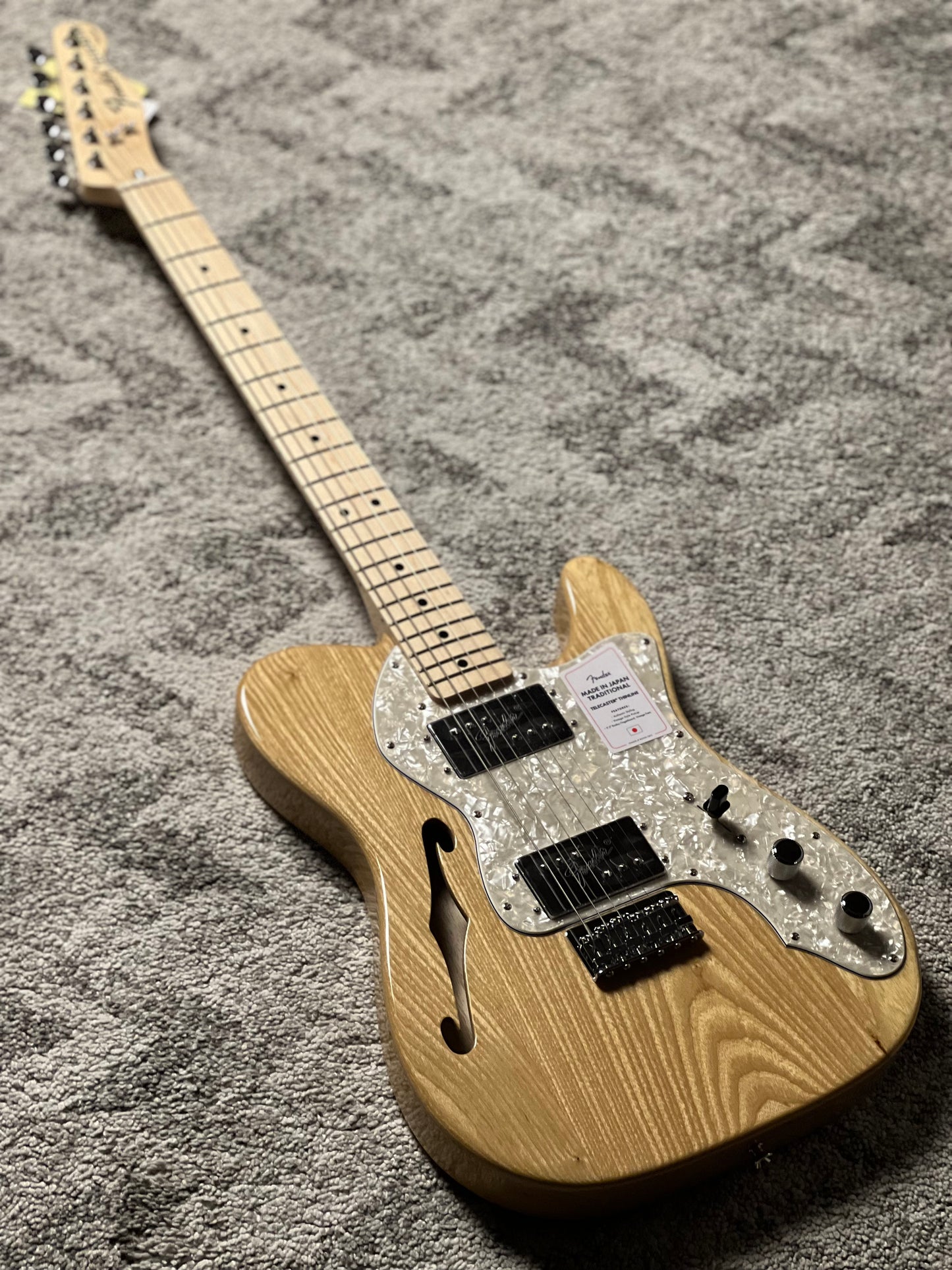 Fender Japan Traditional II 70s Telecaster Thinline with Maple FB in Natural JD24024305